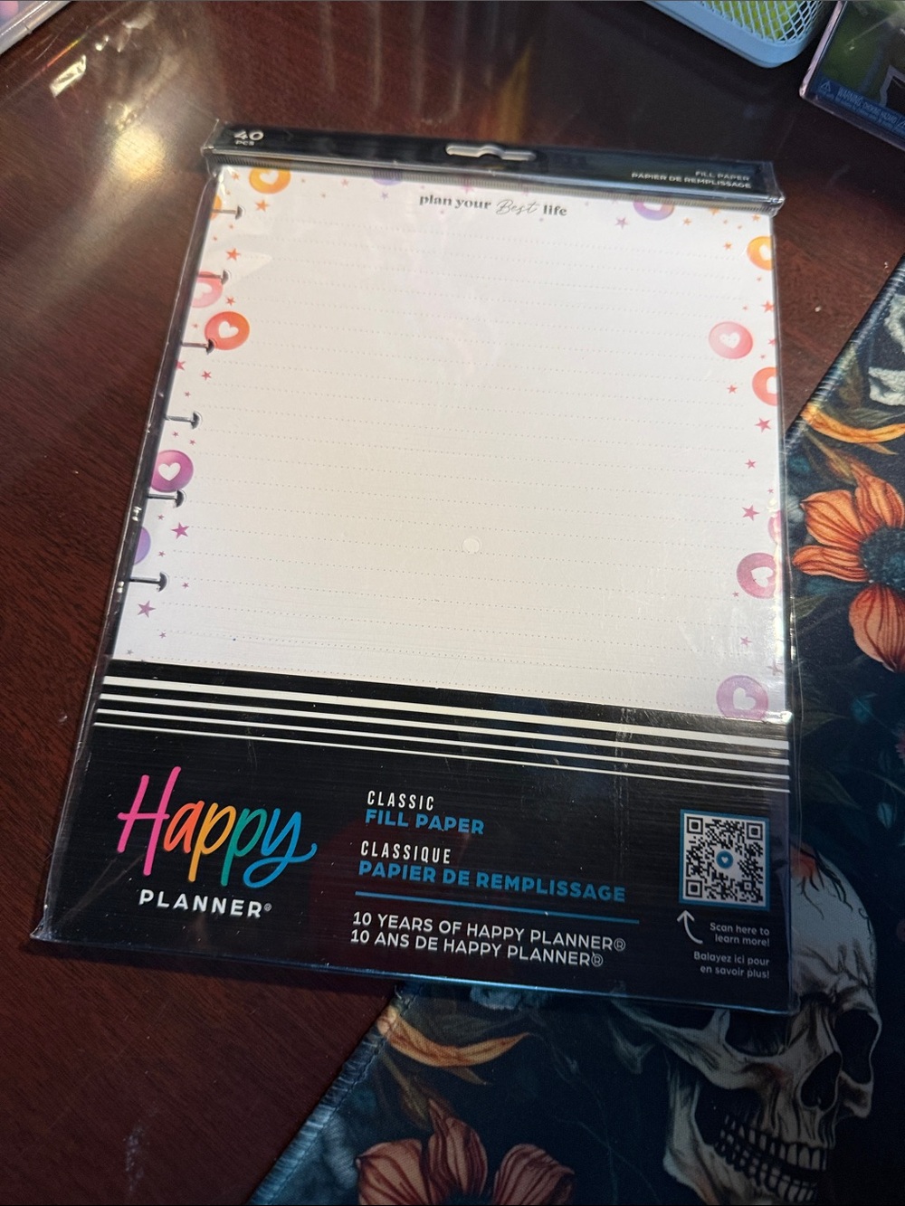 Happy Planner Classic Refill Paper - 10 years of Happy Anniversary - 1 available